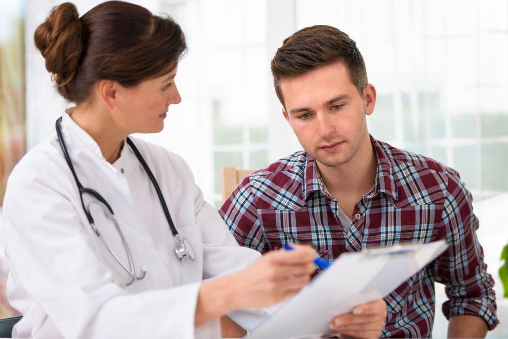 Doctors in office