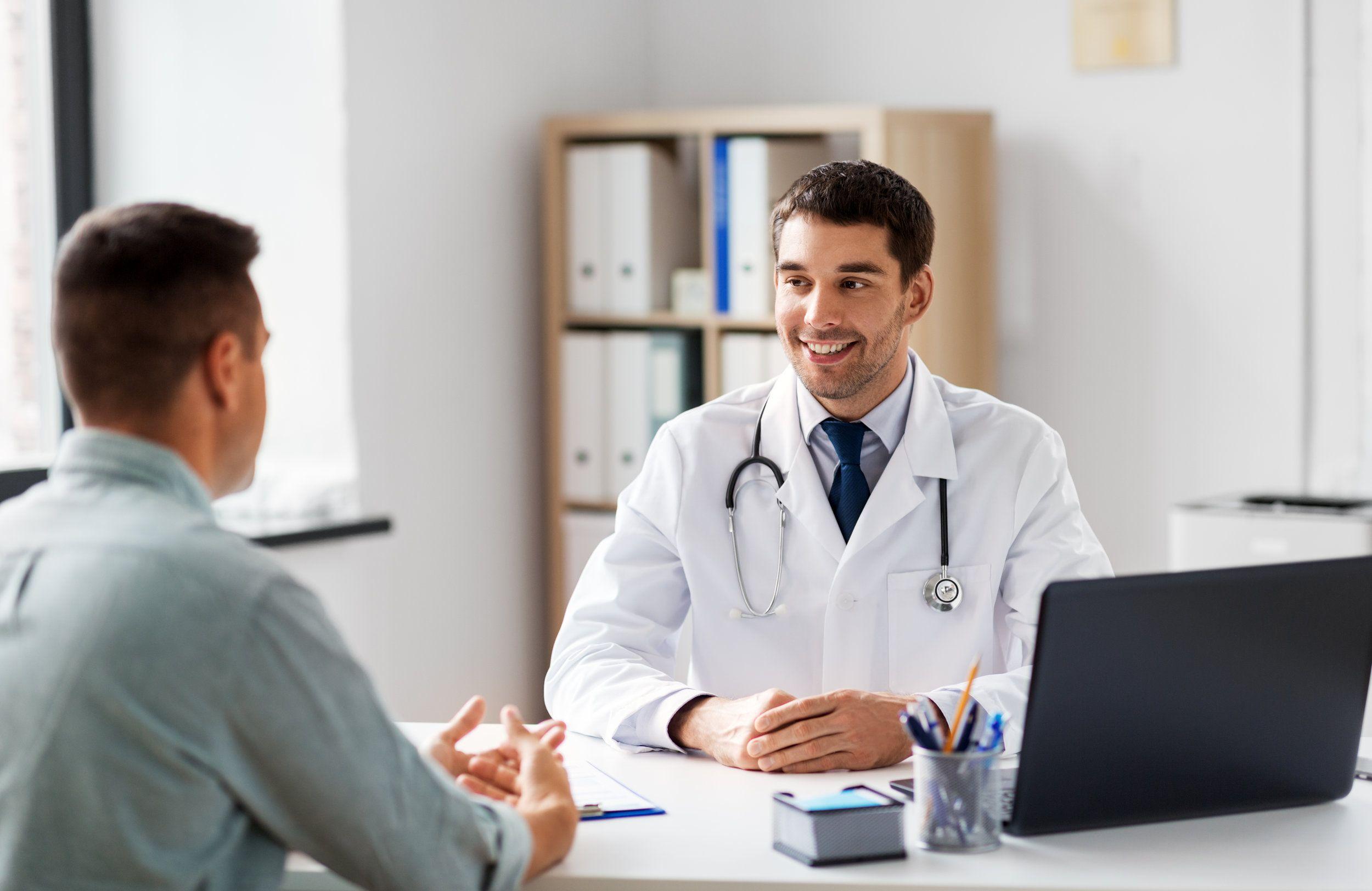 Doctors in office
