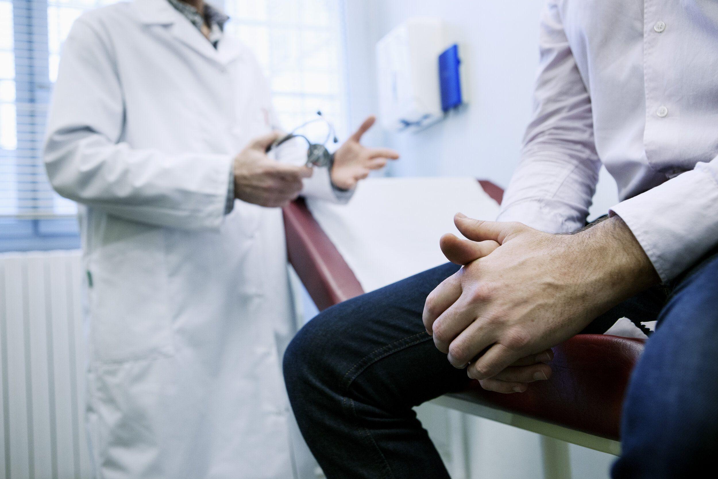 Doctors in office